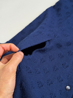 British Vogue poncho