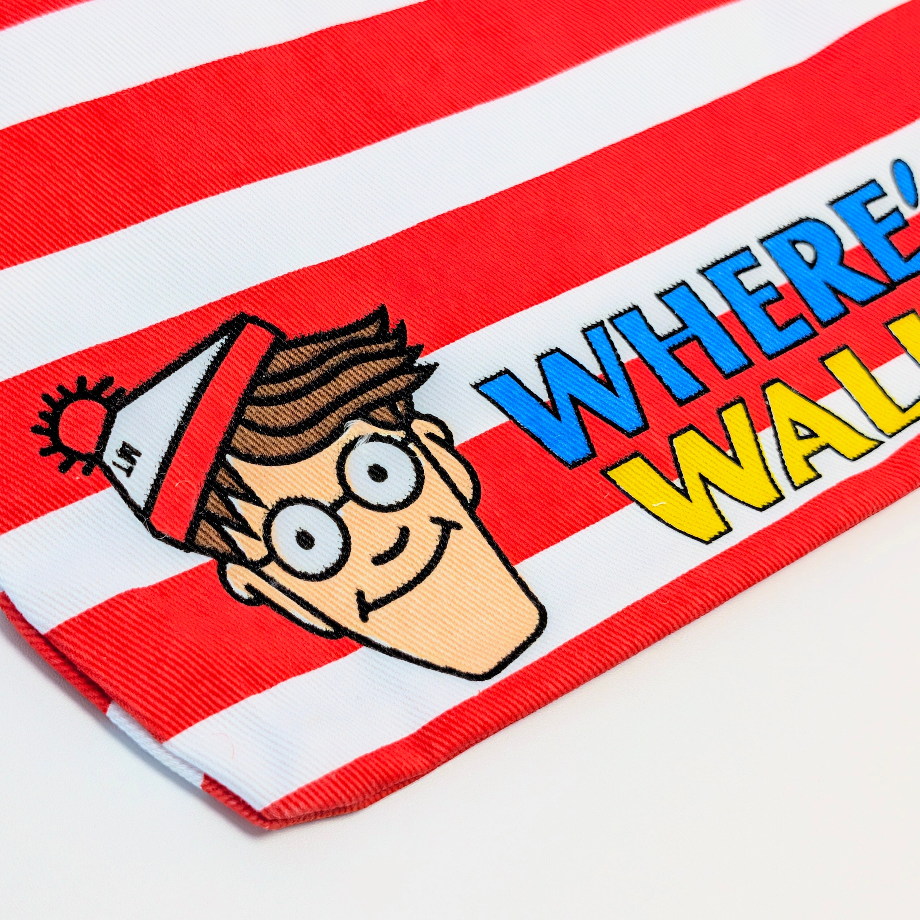 ✨️可愛すぎて何枚も欲しい♡✨️アメリカンキャラクターPURSE【 Where's Wally?（ウォーリーをさがせ！）】 ウォルドー / マーティン・ハンドフォード / 巾着袋 〚アメリカン雑貨 アメトイ〛