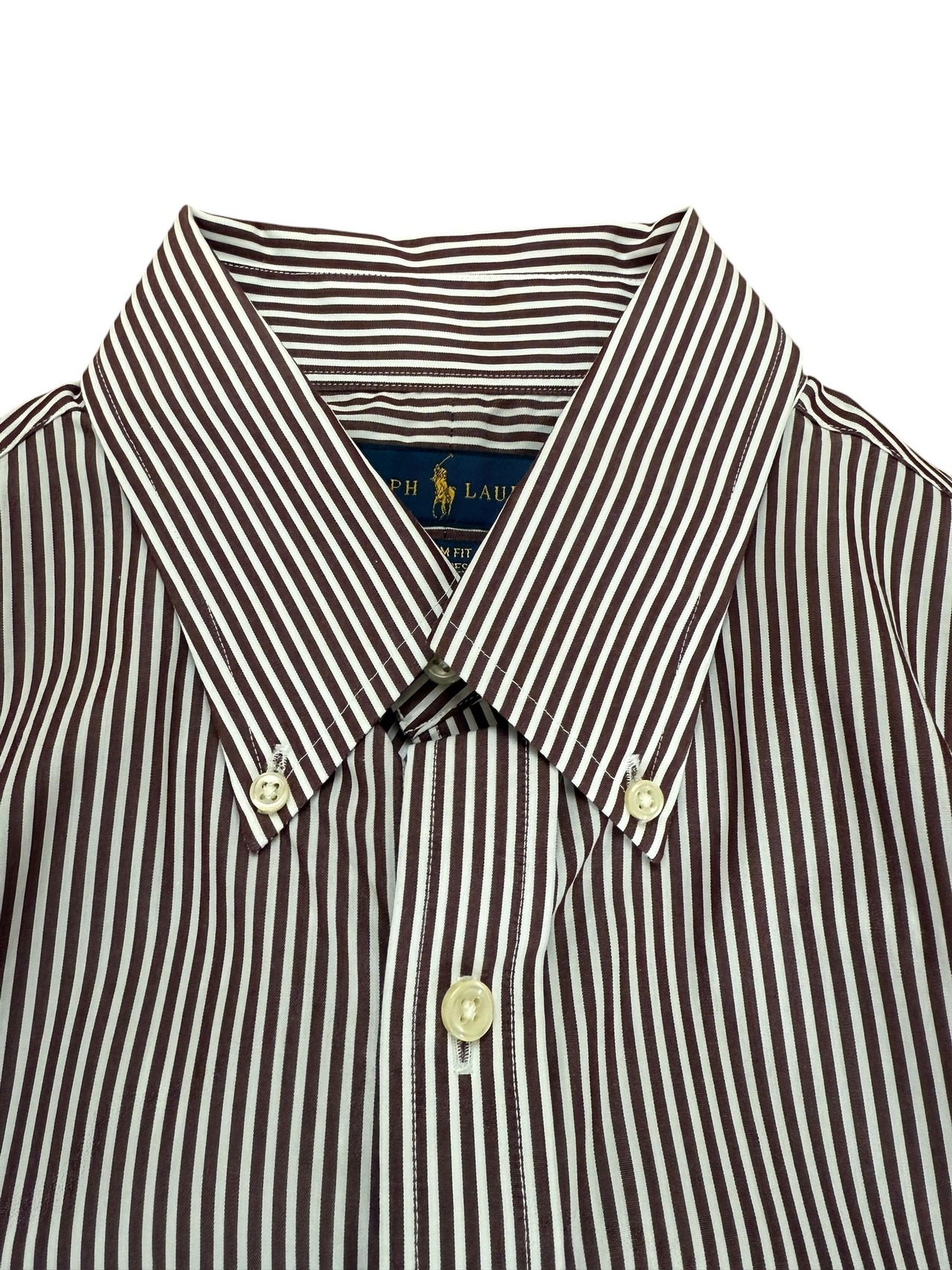 RALPH LAUREN ラルフローレン SLIM FIT ストライプシャツ