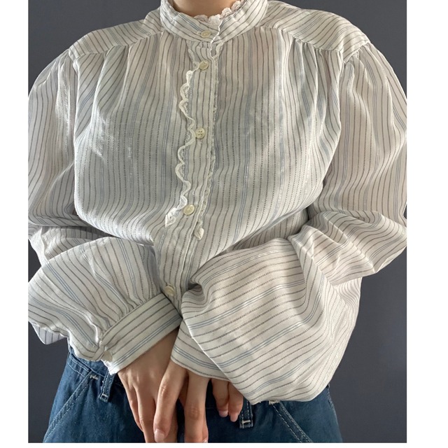 US stripe blouse