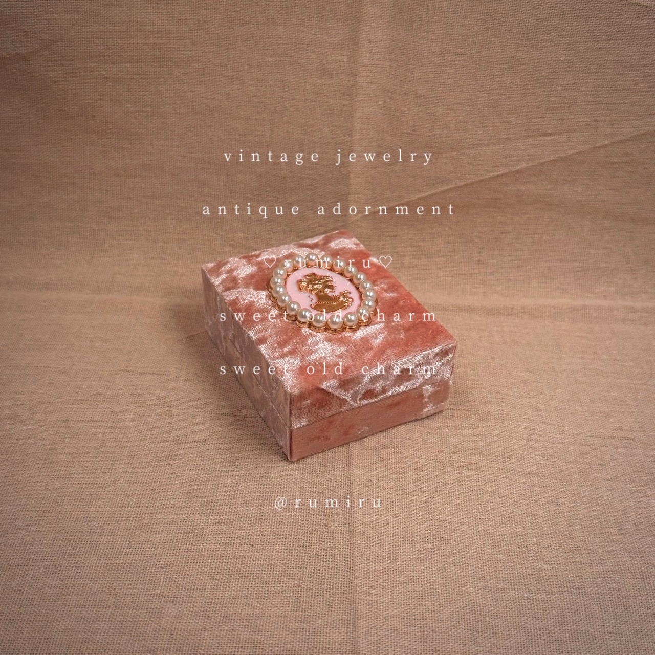 真珠カメオギフトラッピングセット(BOX×ショッパー) - 4