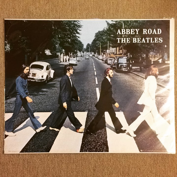 ポスター「ビートルズ アビーロード」 | 古本トロニカ 通販オンライン