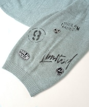 VネックグリッターTOPS (GRAY) CQ-49025