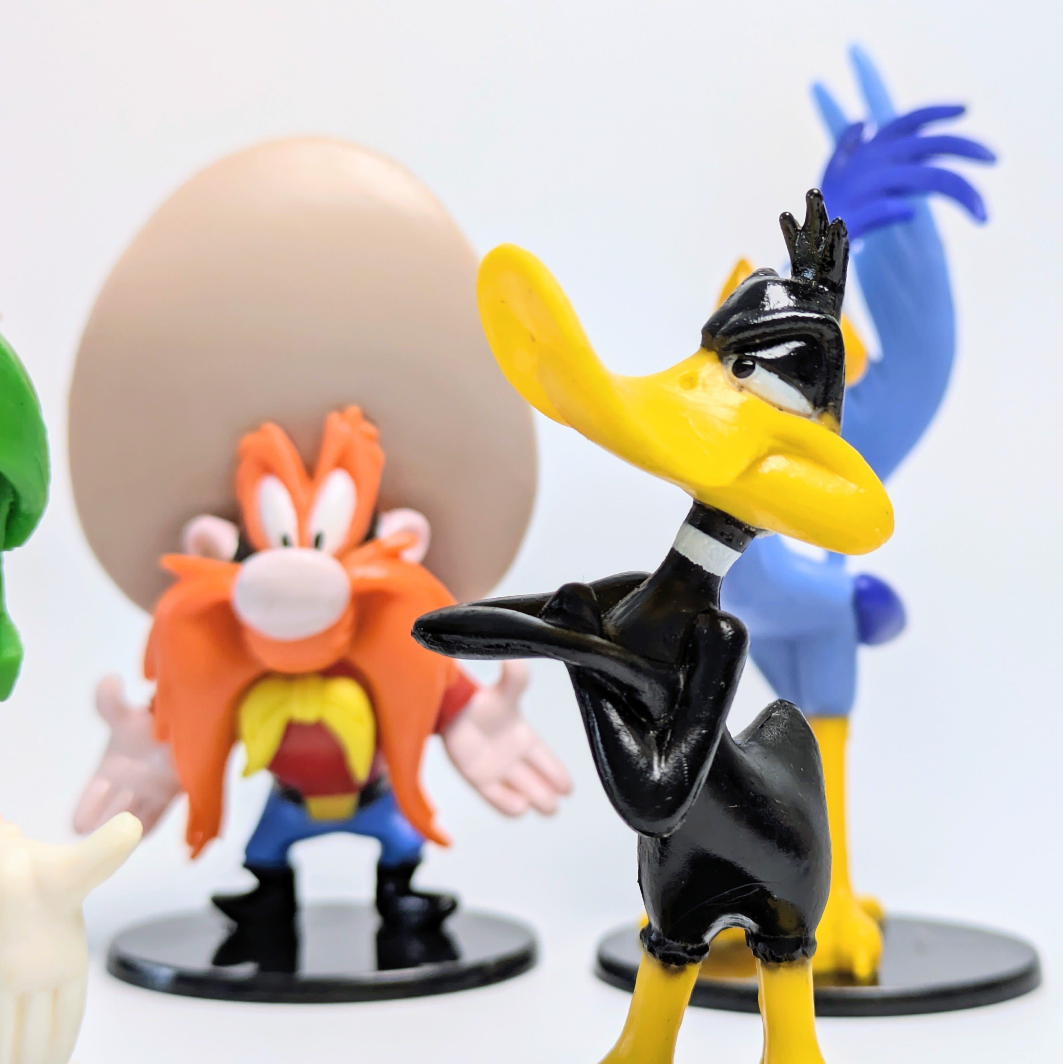 ☆ VINTAGE90' ☆ 【 Looney Tunes ( ルーニーテューンズ )】 PVCフィギュア 5Pセット ver.4 〚アメリカン雑貨 アメトイ〛