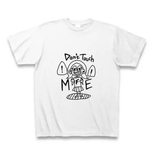 【original Design T-shirt】Don't Tach ME (White) XXL~XXXL