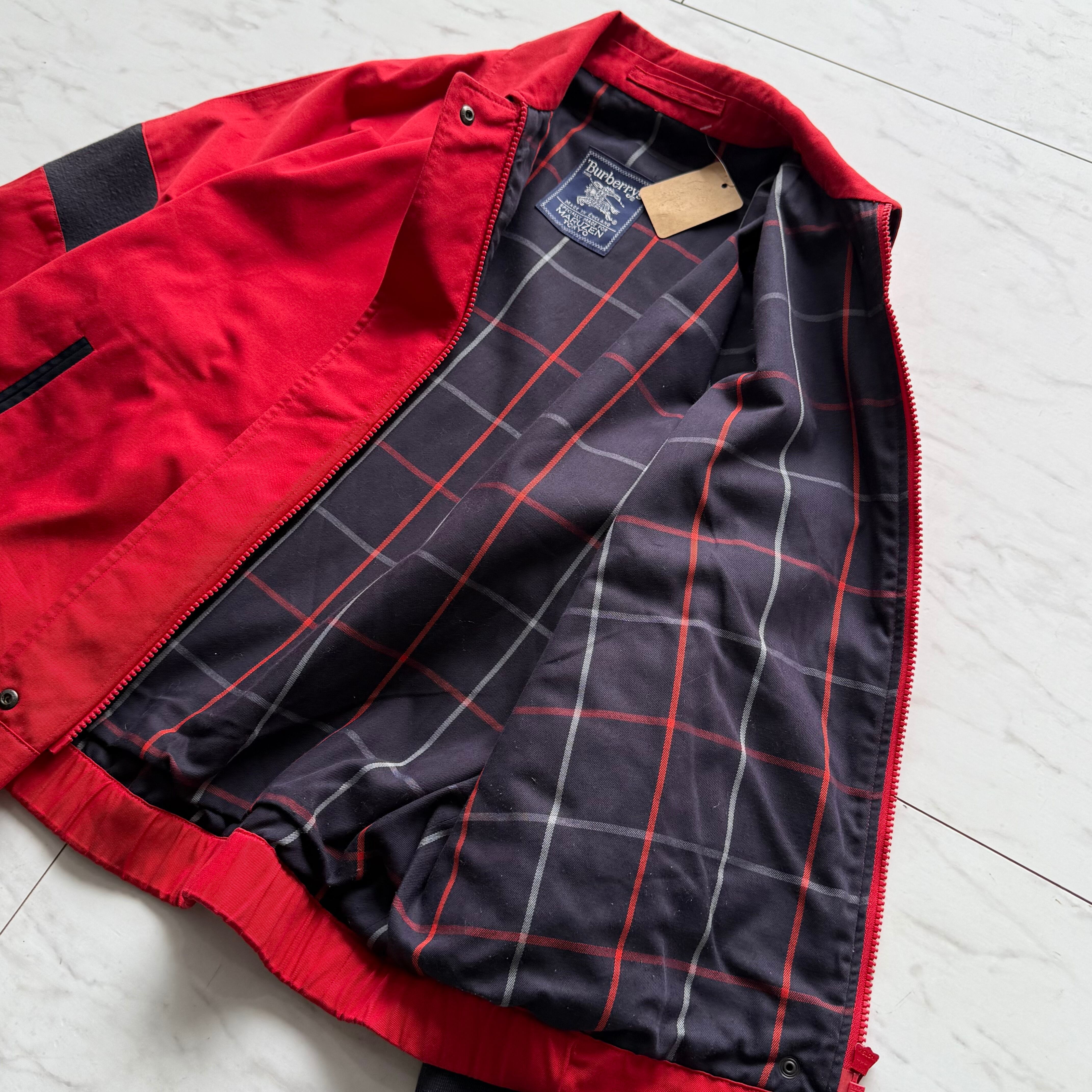 丸善、英国製BURBERRYジャケット 80s England製 Burberry MARUZEN TOKYO light jacket men'sL程 | 古着