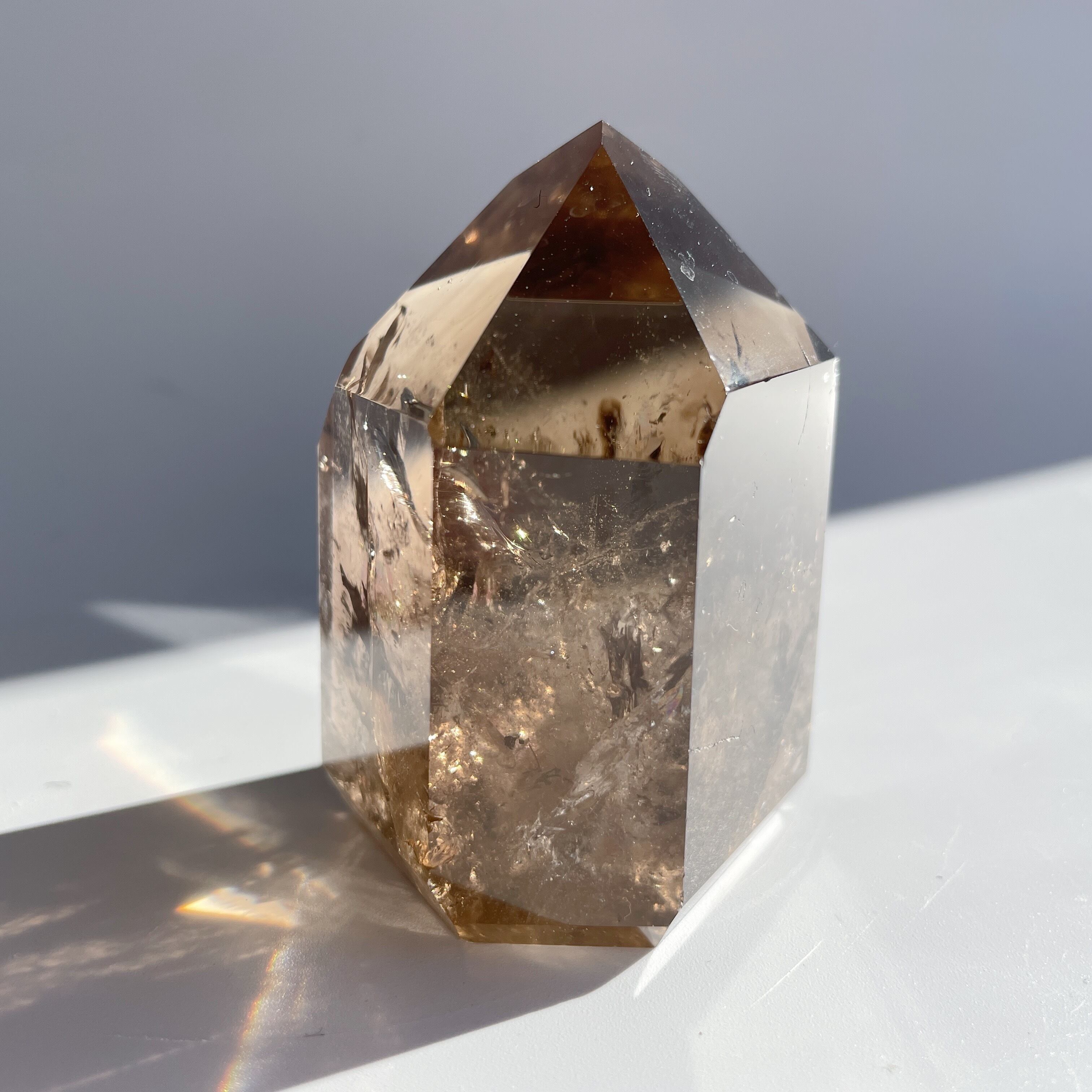 スモーキークォーツ タワー06◇Smoky quartz Tower◇天然石