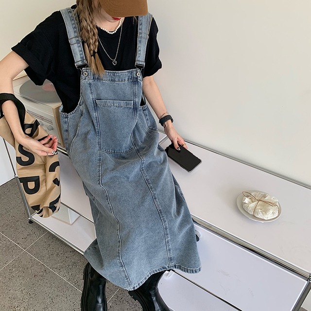 ジャンパースカート レディース 春夏 秋冬 春 夏 秋 冬 黒 デニム スカート ジャンスカ オーバーオール サロペット ひざ丈 Ol きれいめ スリット デニムジャンパースカートワンピース オールインワン ミモレ丈 ロング ロンパース 韓国 ファッション 韓国風 上品 ブラック ジャンパースカート レディース 春夏 秋冬 春 夏 秋 冬 黒 デニム スカート ジャンスカ オーバーオール サロペット ひざ丈 Ol きれいめ スリット デニムジャンパースカートワンピース オールインワン ミモレ丈 ロング ロンパース 韓国 ファッション 韓国風 上品 ブラック