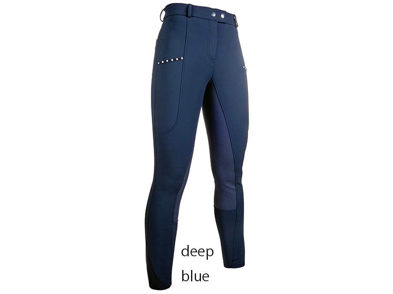 HKM Winter riding breeches -Monaco- silicone full seat(冬用