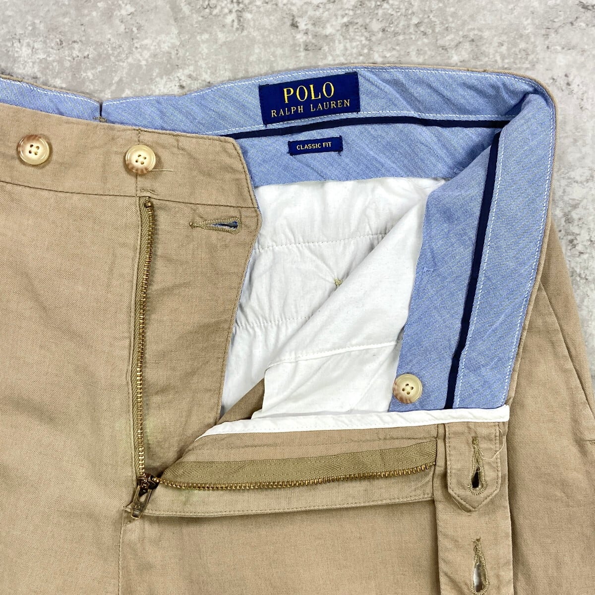 Polo Ralph Lauren ポロラルフローレン コットン×リネンパンツ メンズ