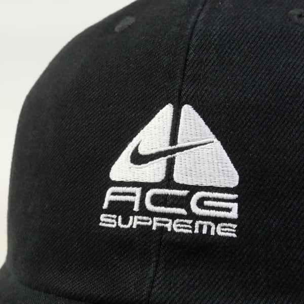 Supreme Nike ACG Denim 6-Panel black 黒