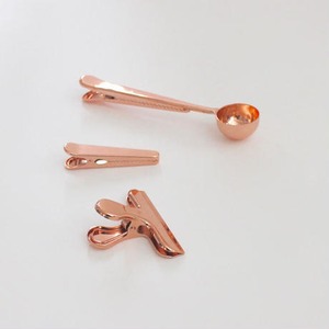 rose gold clip set