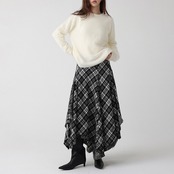 ベーシック クルーネックニット H0058