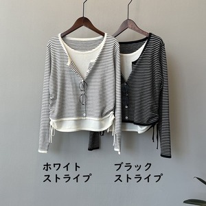 レイヤードデザイン トップス 6col M 11313