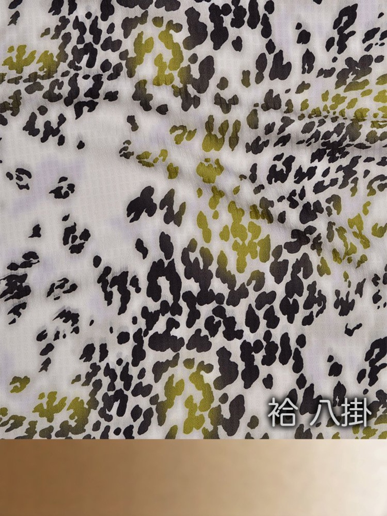 【受注商品】Rumi Rockきもの「うねりヒョウ」　[A630]