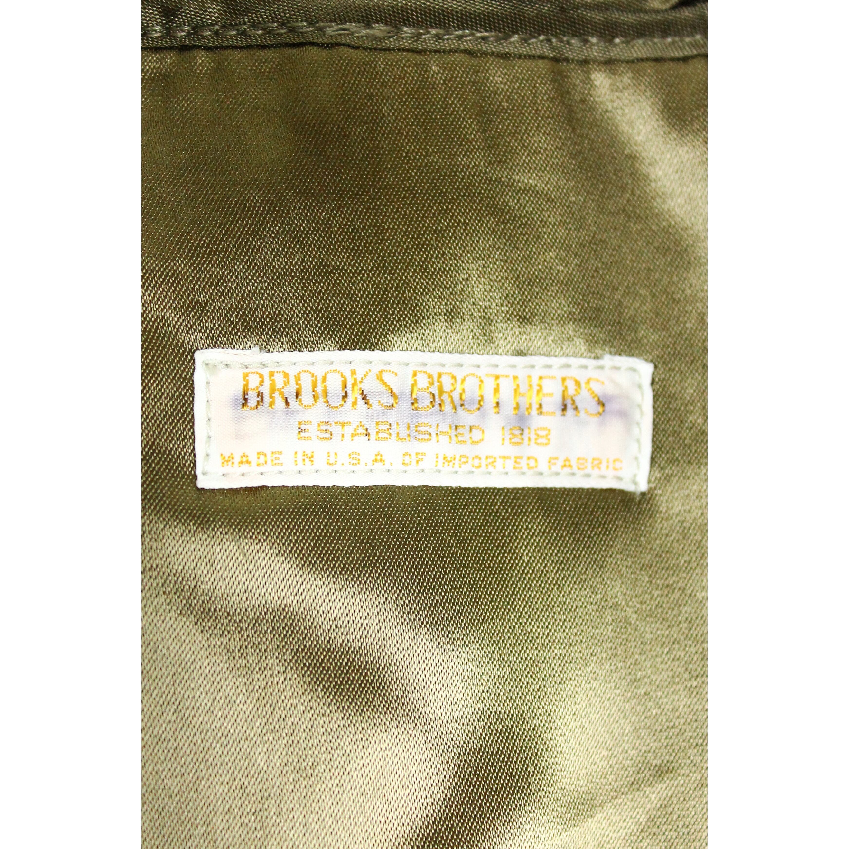 1980's BROOKS BROTHERS ライナー付きトレンチコート Made In USA【ME