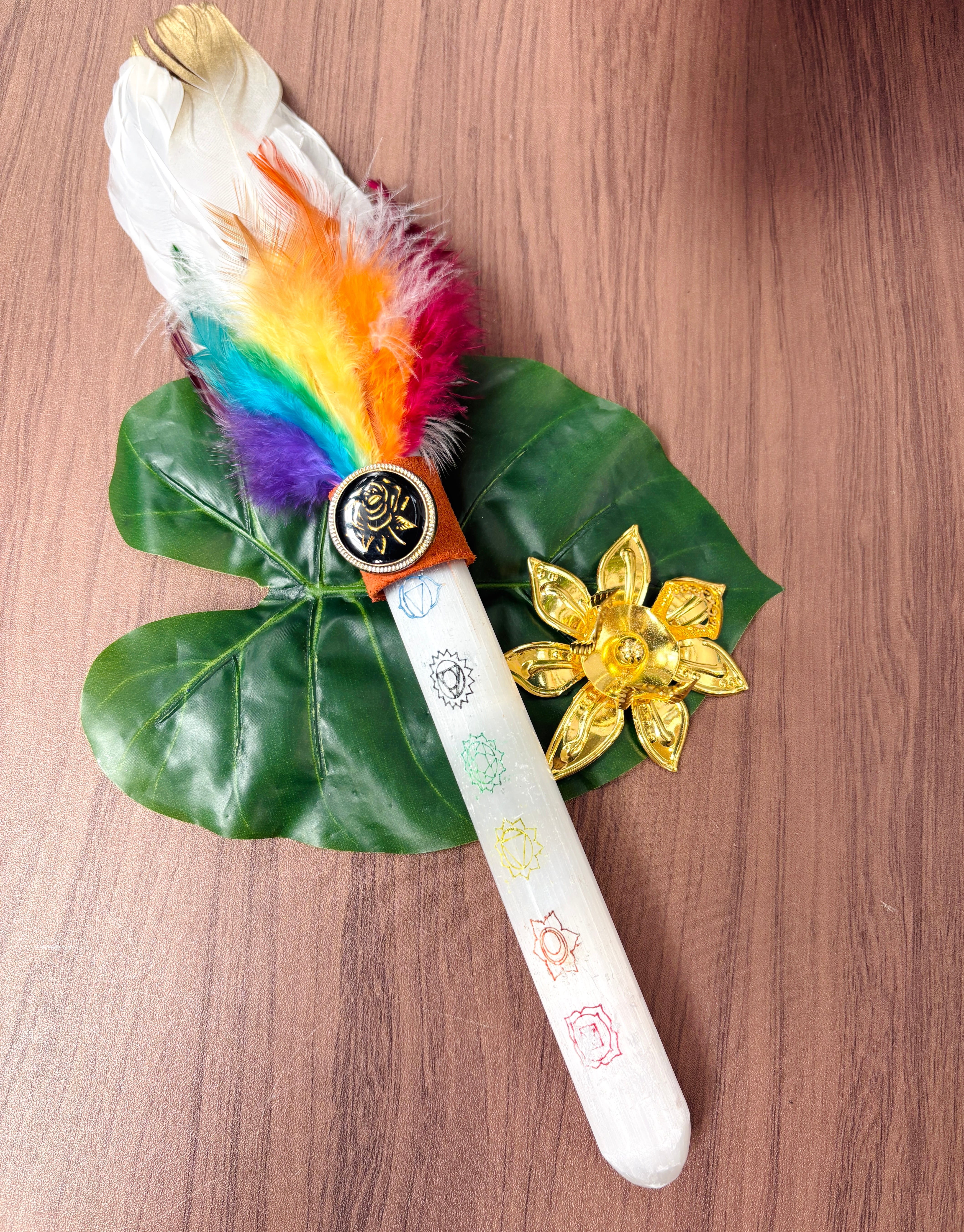 セレナイトの天使の翼 天然石 守護 浄化 やっと再入荷！！手にするだけ