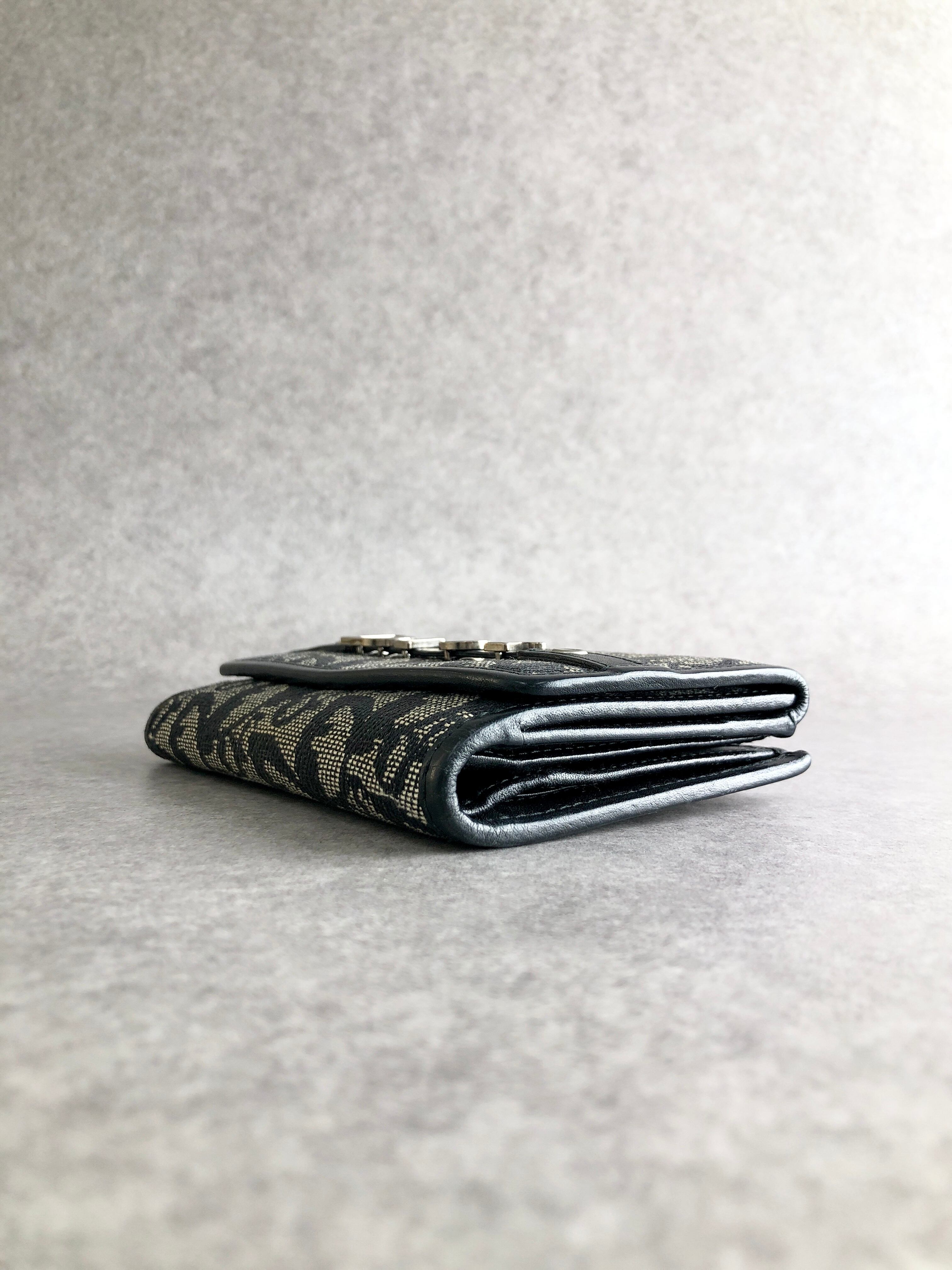 Christian Dior クリスチャン ディオール トロッター 財布 ブラック