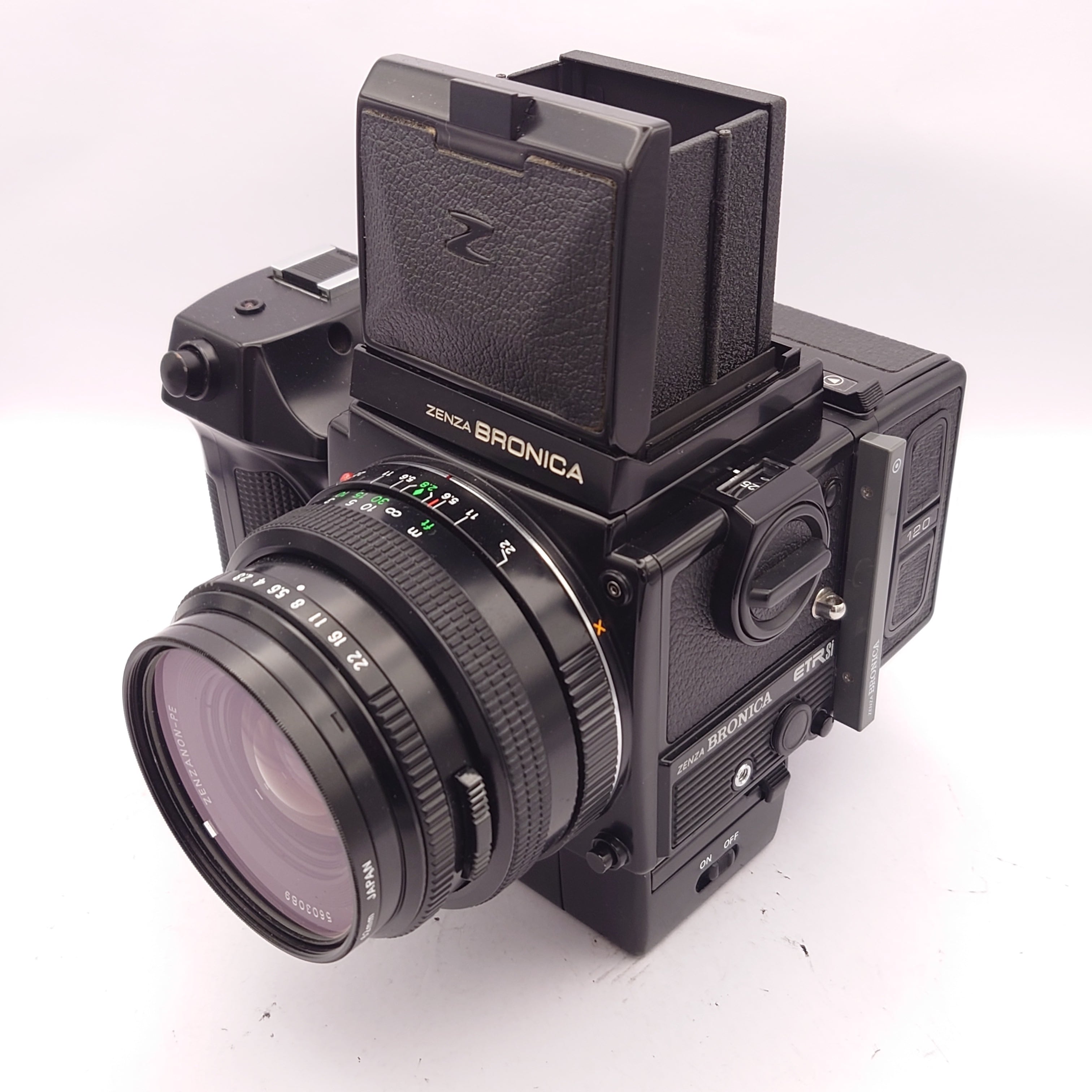ZENZA BRONICA ETR Si ZENZANON 50mm F2.8 ファインダー二種などセット