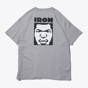 "IRON" T-SHIRT  GRAY