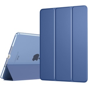 【人気】TiMOVO iPad 9.7インチ ケース iPad 第6世代/第5世代 ケース A1822/A1823/A1893/A1954 2018/2017モデル iPad 9.7 保護カバー PUレザー 三つ折りスタンドケース オートスリープ機能付き マグネット式開閉 耐久 超薄型 耐衝撃 軽量 落下防止 精密設計 着脱簡単 背面半透明 バイスブルー