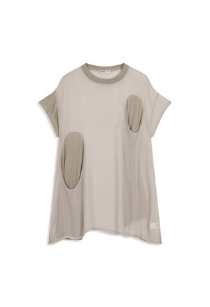 [OPEN YY] SHEER CONVERTIBLE DRESS, BEIGE 正規品 韓国ブランド 韓国通販 韓国代行 韓国ファッション オープン ワイワイ 日本 店舗