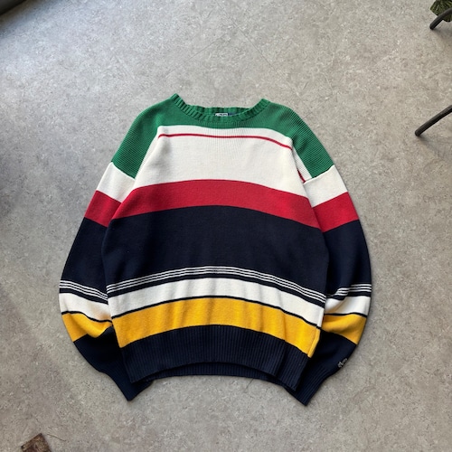 Polo Ralph Lauren " RL-92 "border cotton knit【仙台店】