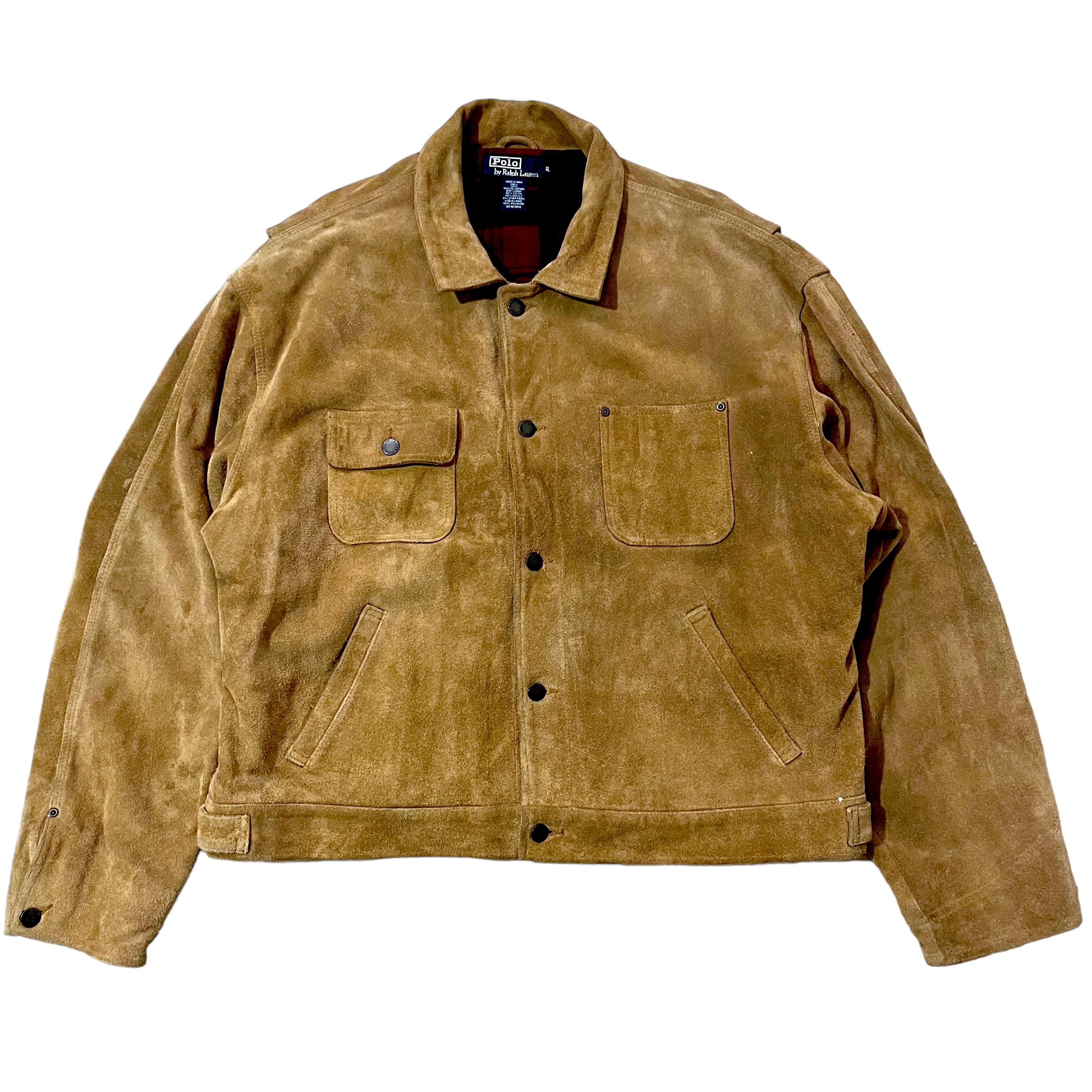 90s short nubuck 会う leather fireman Jkt