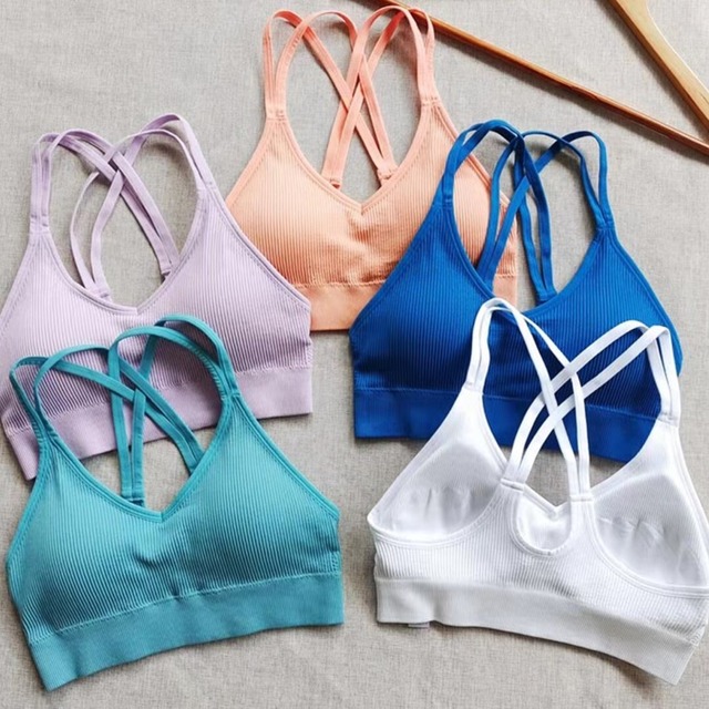 Multicolor cross thin shoulder bra 【9colors】1719