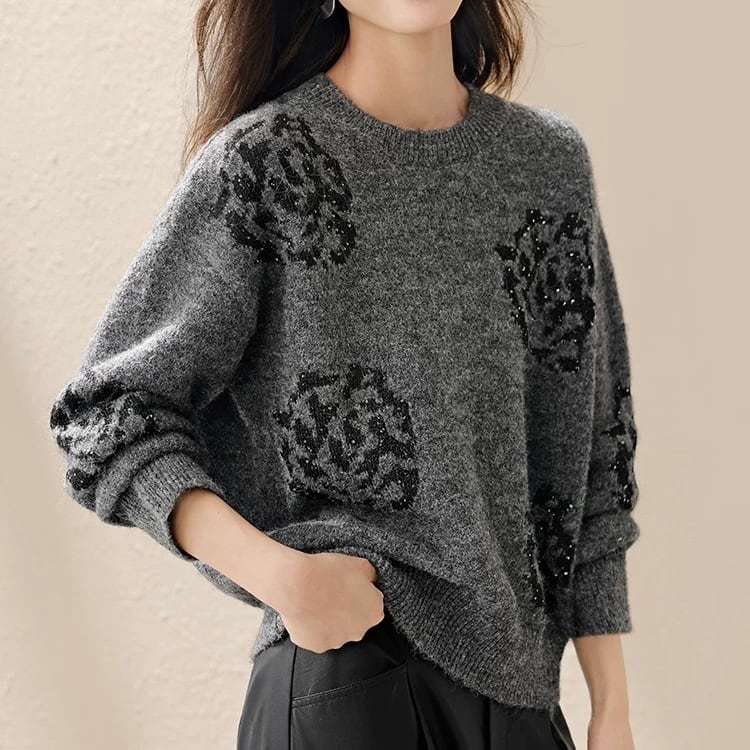 ニットプルオーバー セーター YH9569