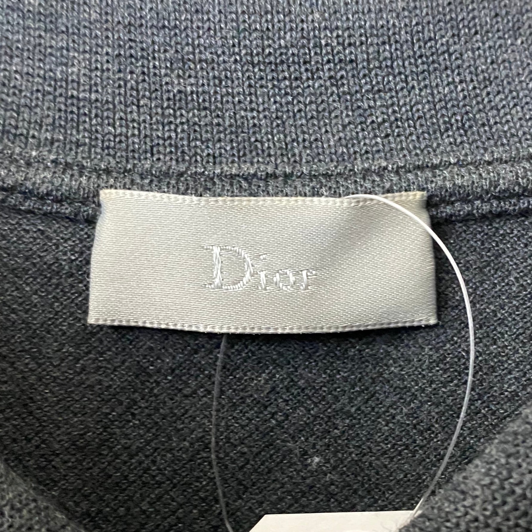 DIOR HOMME “bee” embroidery design polo shirt | NOIR ONLINE
