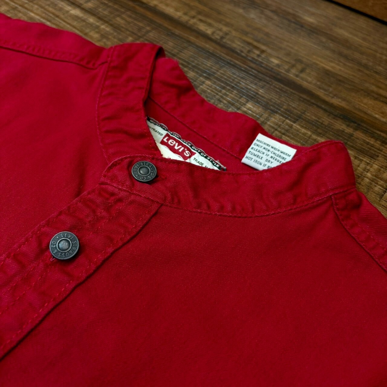 ナスングワム【Nasngwam】Indian motif Denim Shirt　XLサイズ - 4