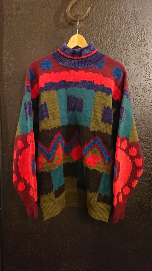 1990s KENZO TURTLE NECK SWEATER