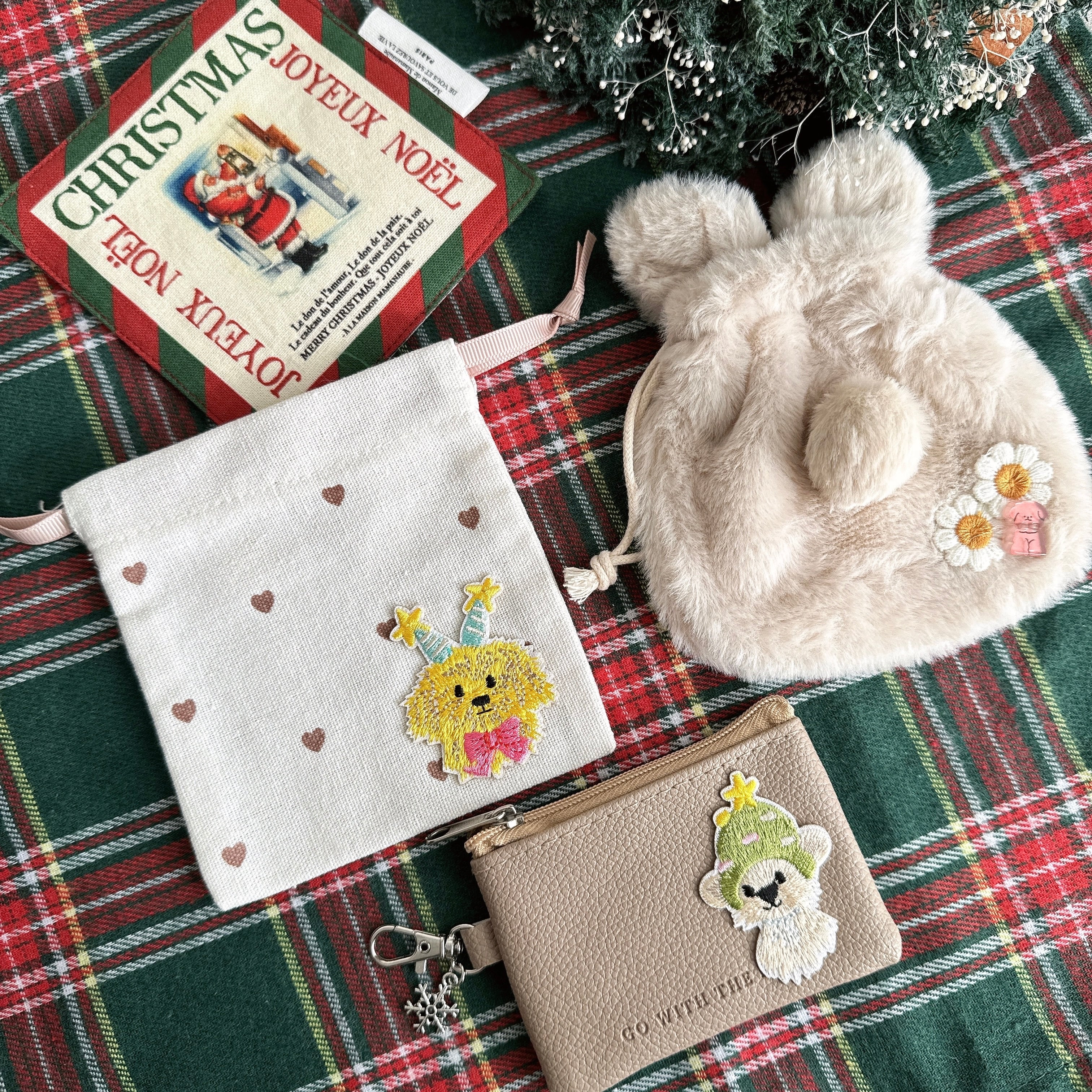 クリスマス＊プレント用アクセサリー保存ホーチ