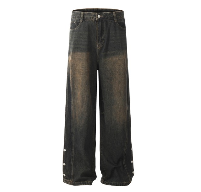 Retro loose denim pants 0003