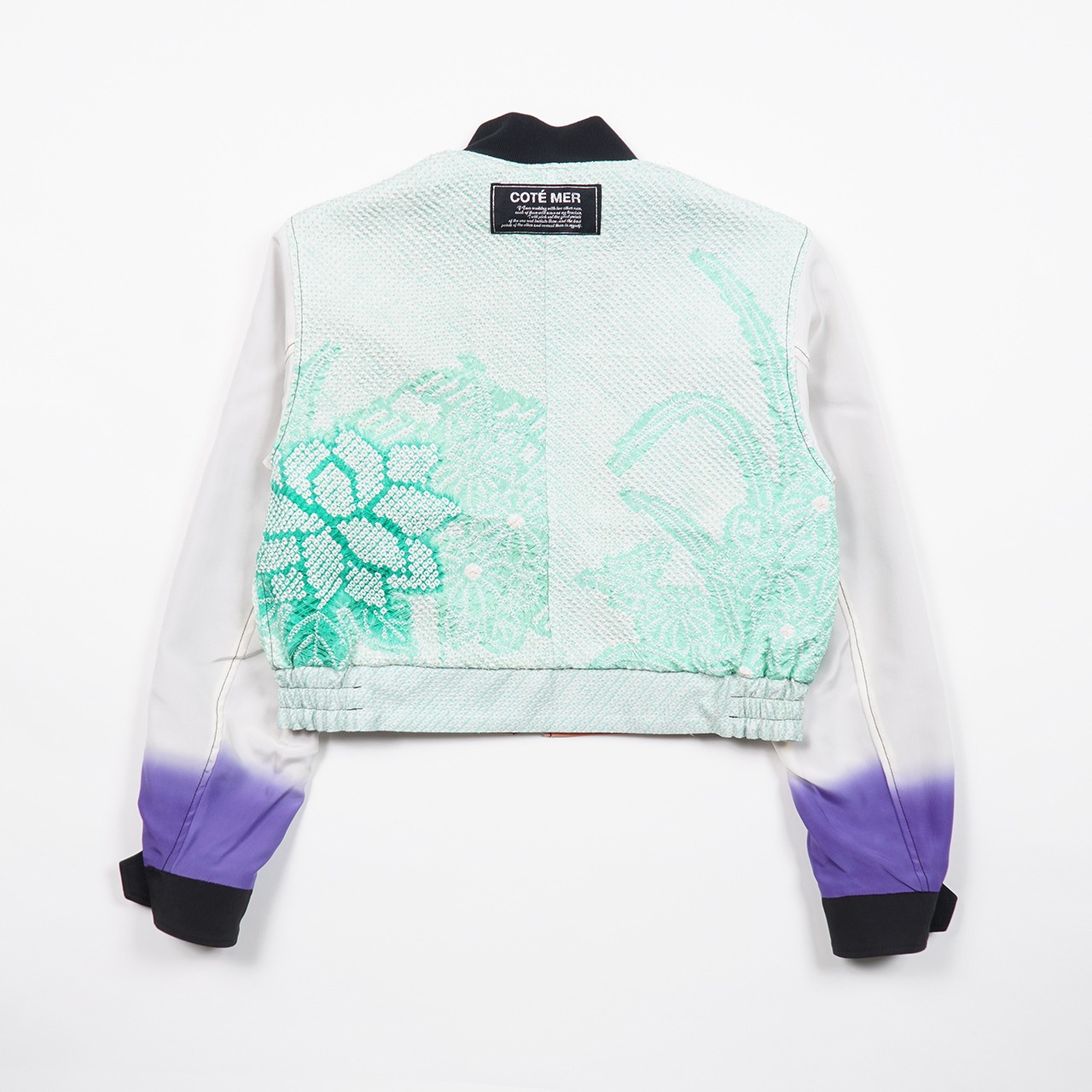 【BJK-L007】再構築リバーシブル着物ボンバー  KIMONO REVERSIBLE BOMBER JACKET