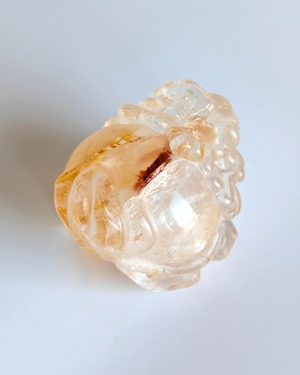 Hematite Quartz ヘマタイト水晶・虹入り ⭔ ORIGINAL 龍亀