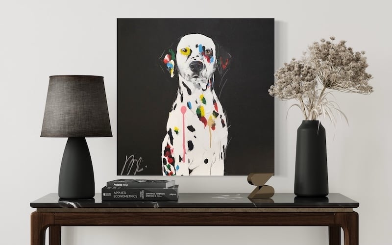 Dalmatian / ダルメシアン / 犬の現代アート作品 絵画販売 | TOMOYA
