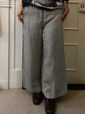 3.1 Philliplim/ Vintage stripe wide pants. (O)