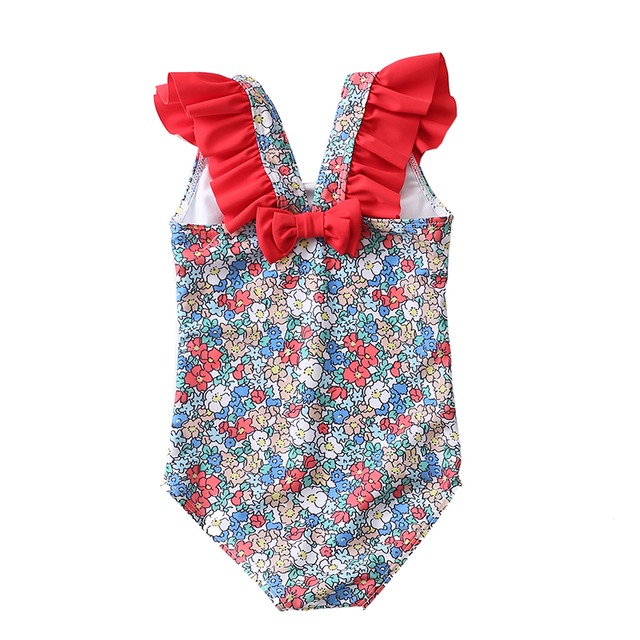 水着 ビキニ 花柄 リボン 韓国 子供服 海外子供服 Baby Kids 夏服 1歳 2歳 3歳 プチプラ キッズ ベビー 女の子 夏 海 リゾート 取寄 発送目安14 21日営業日 Laff Store For Baby Kids ベビー キッズ 子供服 ショップ情報 配送スケジュール要確認