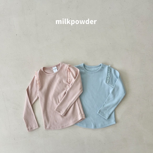 【取寄】milk powder｜shine tee｜シャインT｜5-15｜kids&jr｜26 spring