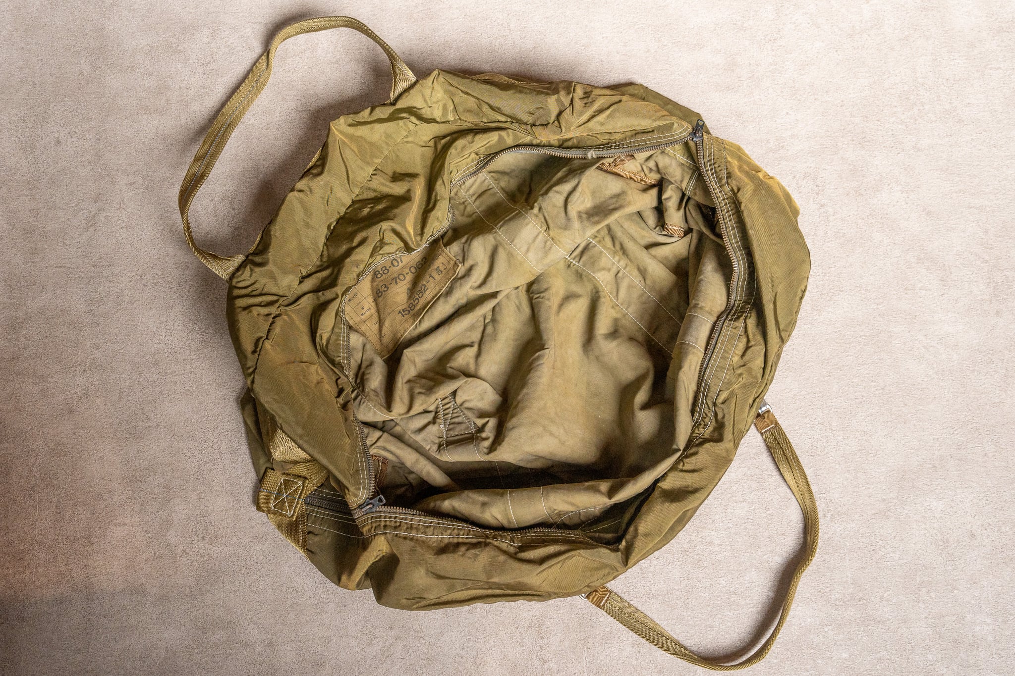 French Air Force 80-90s Paratrooper Bag 65L フランス空軍