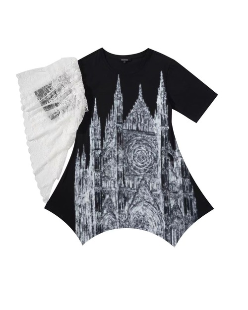 【Vestige】Printed Dress /020004