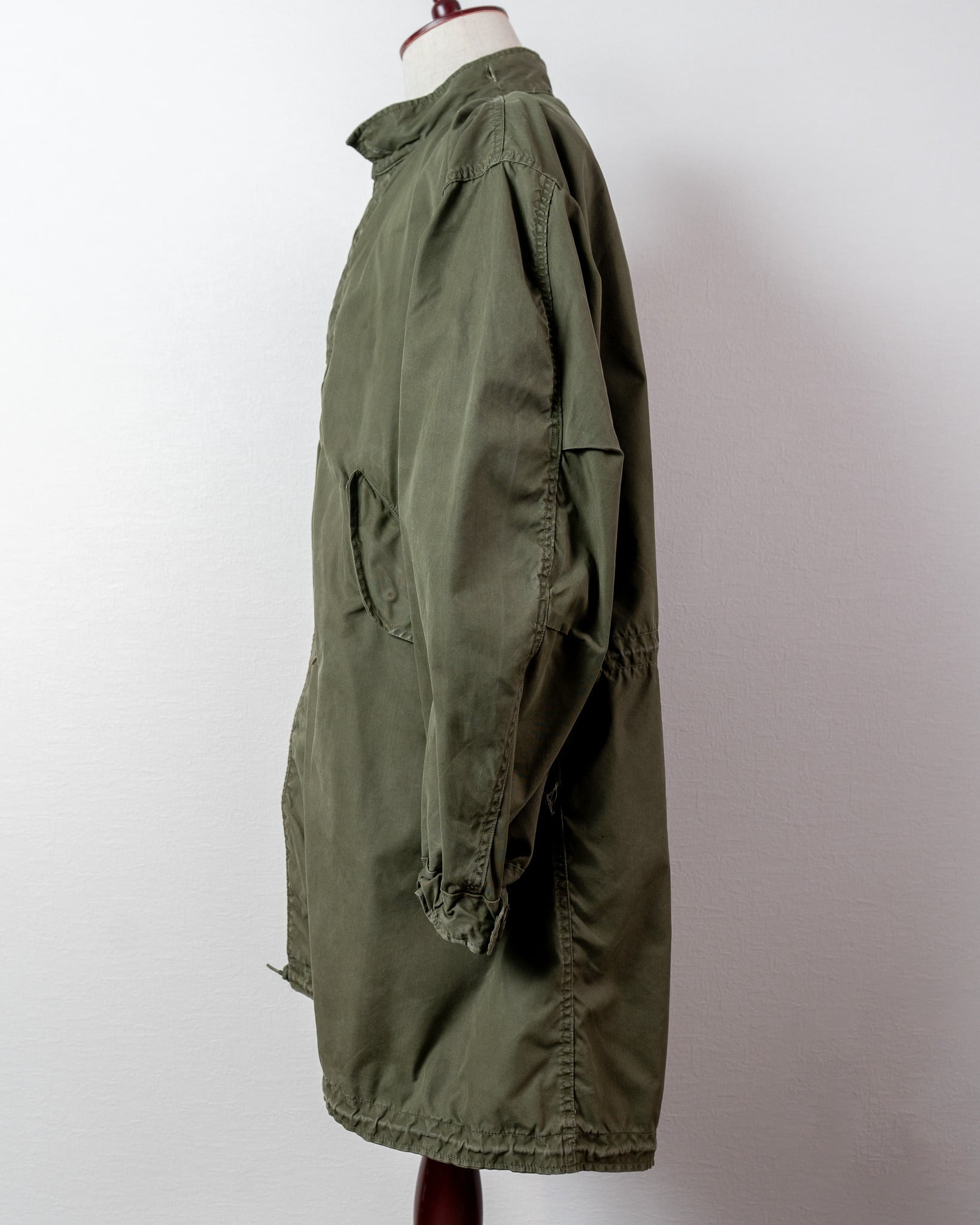 MEDIUM】Aluminum Zipper U.S.Army M-65 Field Parka Shell アメリカ軍