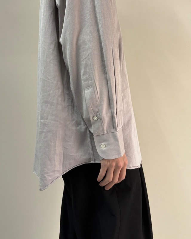 【LANVIN】basic collar shirt