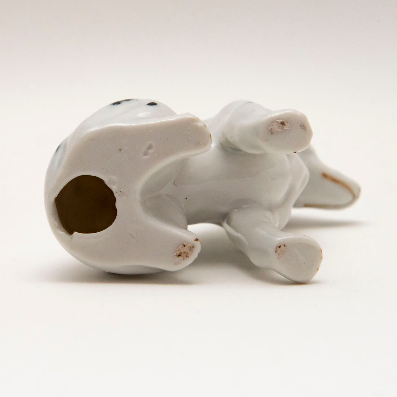 【最終出品】ドイツ　アンティーク ダルメシアン　ワグナー ダルメシアン キーホルダー:レザー本革-革物語のVANCAショップ