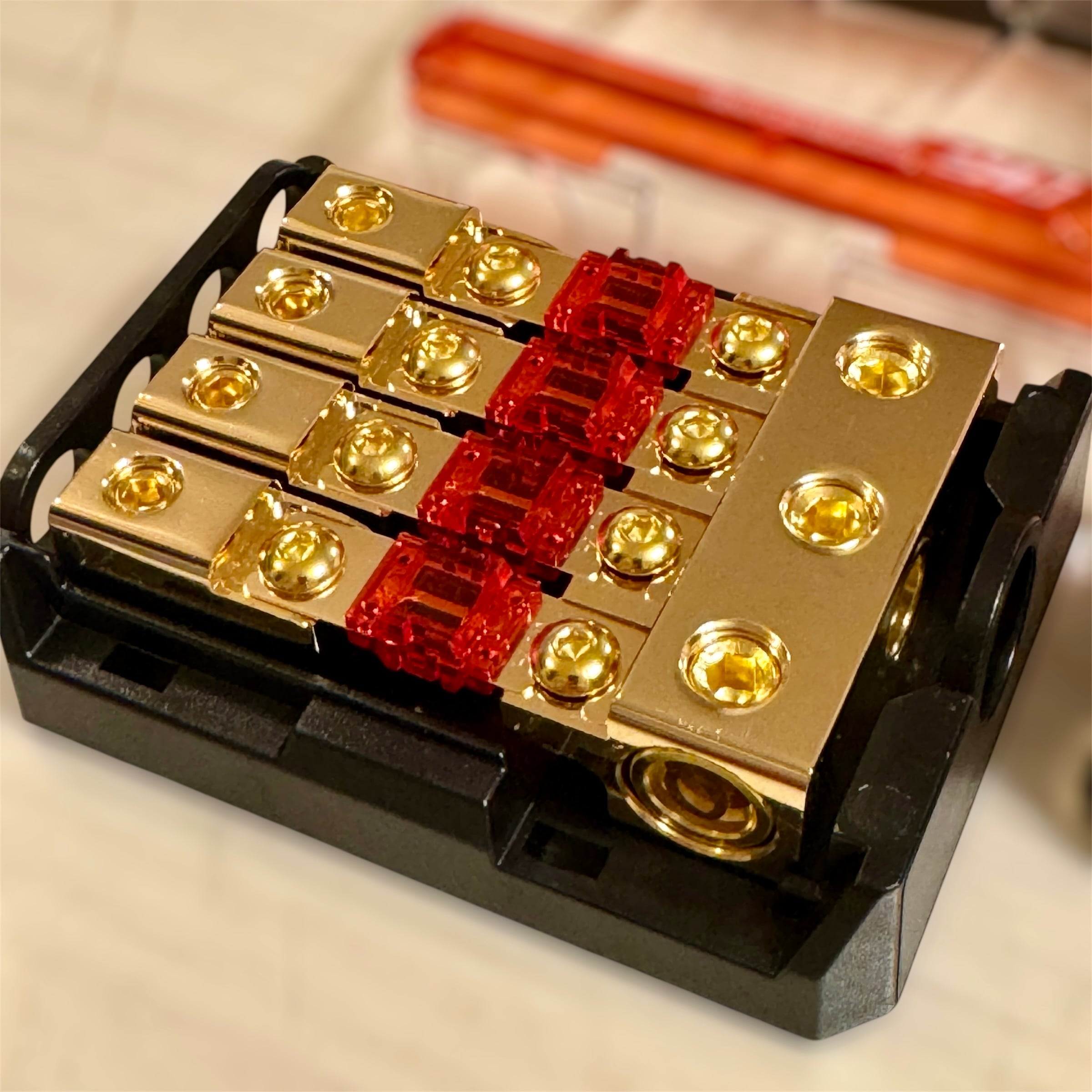 国内正規品】OGブランド ハイエンドヒューズブロック「CN-104」3in