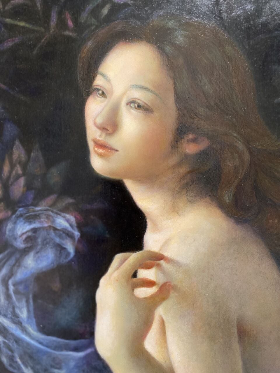 Deep Purple 《油彩画》 | 葵風紗公式オンラインショップ