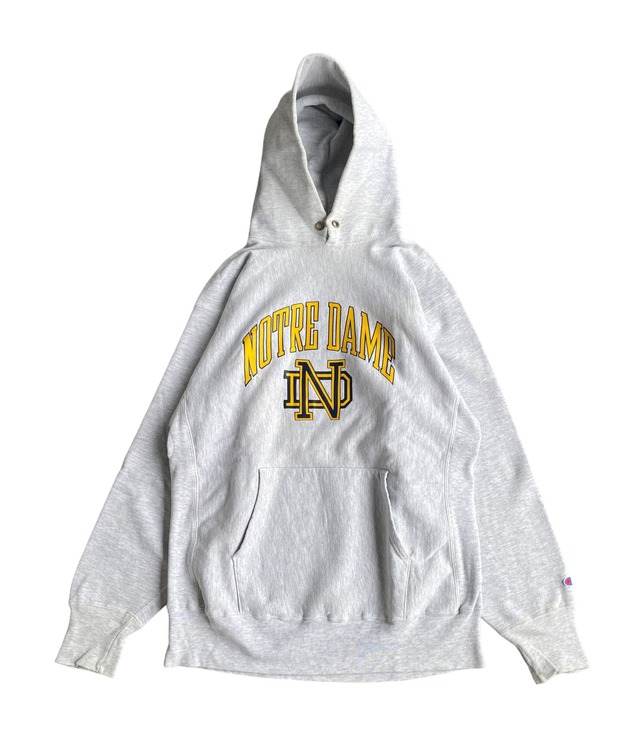 Vintage 90s XL Champion Reverse hoodie -NOTRE DAME-