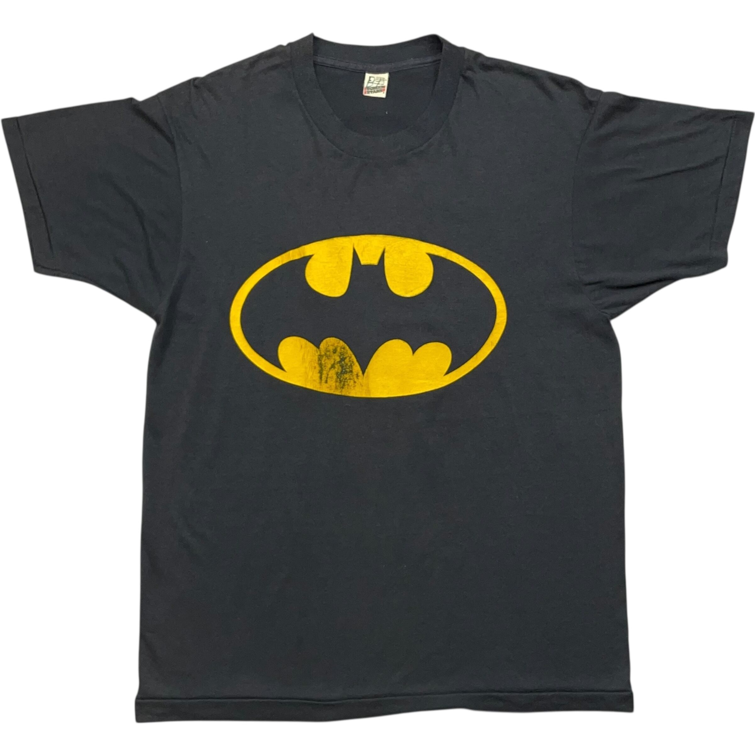 《L》 SCREEN STARS スクリーンスターズ Tシャツ バットマン アメコミ プリント ブラック USA製 80年代 vintage no.7987